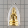S/n: 26 LP Loy 2561 Phra Kring Gold Plated 4cm, Made 60 pcs