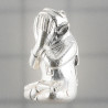 Wat KhaoOr，9 名师加持佛历2557，避達，纯银2cm