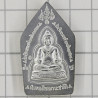 LP Namfon Wat Phailom 2552 Phra KhunPaen Silver 4cm, Italy Gold Casing