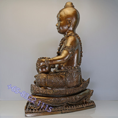 编号：11，古曼童金身41cm（9寸腿）龙莆宏加持佛历2553，做199尊