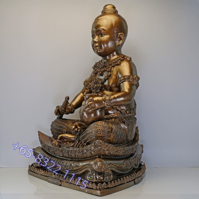 编号：11，古曼童金身41cm（9寸腿）龙莆宏加持佛历2553，做199尊