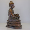 Made 500 S/n:129 LP Hong 2554 Thep Kuman Statue 25cm Money Bag & Sword Version