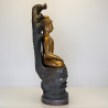编号：22 Ajahn Plian 佛历2563 周六佛七龙佛金身 31cm