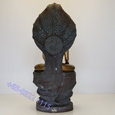 编号：22 Ajahn Plian 佛历2563 周六佛七龙佛金身 31cm