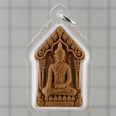9 Famous Monks Chanted 2567 Phra KhunPaen 2 Takruts Holy Powder 4cm