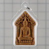 9 Famous Monks Chanted 2567 Phra KhunPaen 2 Takruts Holy Powder 4cm