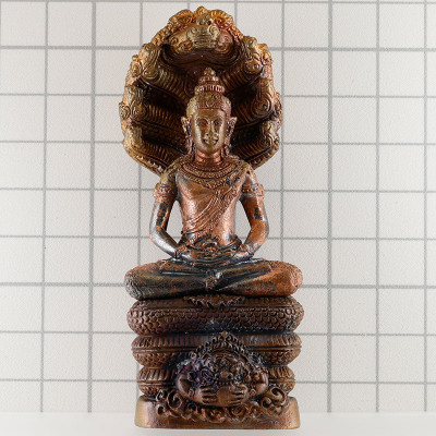 Ajahn KoPong 1st Batch JaTuKam MakMeeSeeSuk 2547 Statue 8.5cm