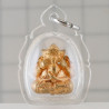 龙婆宏,佛历2553,象神避达,镀金色2cm Wat SuSanThungMon