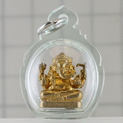 LP Hong B.E.2555 Phra PiKaNet Thong RaKhang 2cm Wat SuSanThungMon