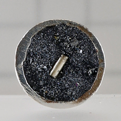 KB KhamFan 2562 Sihuhata Silver Plated 3.1cm, Takrut 四耳五眼