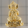 KB BoonYang & Ajahn Subin 2565 SiHuHaTa Gold Plated 3cm Made 1999