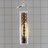 1st Batch LP Inn 2558 Snake Takrut Gold Pasted in Charming Oil 4.5cm