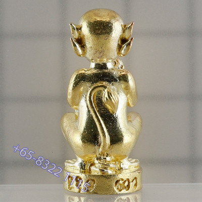 KB BoonYang & Ajahn Subin 2565 SiHuHaTa Gold Plated 2.8cm