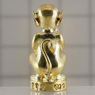 KB BoonYang & Ajahn Subin 2565 SiHuHaTa Gold Plated 2.8cm