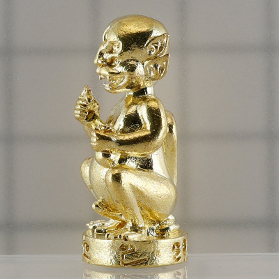 KB BoonYang & Ajahn Subin 2565 SiHuHaTa Gold Plated 2.8cm