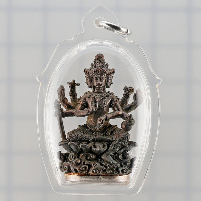 九宝铜,打造199尊编号:133,首批四面佛2557,Wat KuHaSaWan