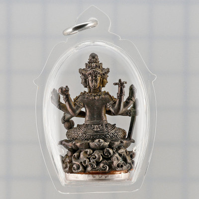 九宝铜,打造199尊编号:133,首批四面佛2557,Wat KuHaSaWan