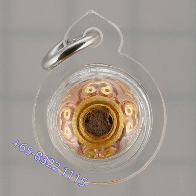 PhanBoon Blessed in AiKhai Temple Wat CheDi and Wat YangYai 2563 3K Gold Plated
