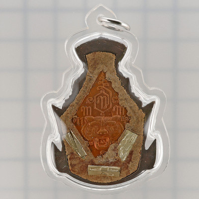 龙普年加持 3 个月佛历2551 ，鲁士，那瓦4.8cm 银打固