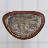 S/n:175 LP Glun & Ajahn KhunPan 2545 Phra Kring Nawa Gold 3.8cm