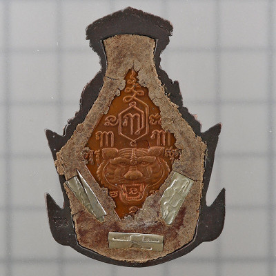 龙普年加持 3 个月佛历2551 ，鲁士，那瓦4.8cm 银打固