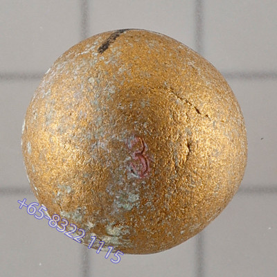 LP Sakorn 2554 LoopOm Gold Painted Made 999 pcs, Wat Nong Krub