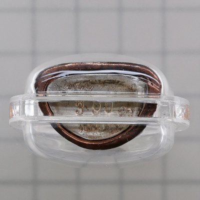 S/n:390 LP Glun & Ajahn KhunPan 2545 Phra Kring Nawa Gold 3.8cm