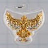Mass Chanted Wat Krut 2567 Phaya Krut Gold Silver Plated 3.5cm