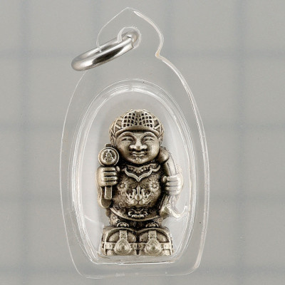 Phra 大黑天财神 ChaoSua 2567 KruBa Chai Ya, Satin 1.9cm