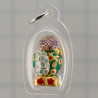 Phra 大黑天财神 ChaoSua 2567 KruBa Chai Ya, Gold Plated Longya 1.9cm