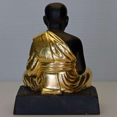Wat倡嗨SaoHa龙莆托贴金箔 3寸金身佛历2563Wat Chang Hai,高12cm