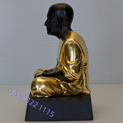 Wat倡嗨SaoHa龙莆托贴金箔 3寸金身佛历2563Wat Chang Hai,高12cm