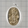九名僧加持，阿赞康诚，佛历2555龙莆托，理﻿事版阿帕卡小模3.6cm，做 37 套