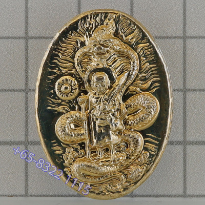 九名僧加持，阿赞康诚，佛历2555龙莆托，理﻿事版阿帕卡小模3.6cm，做 37 套