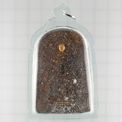 18 Famous Monks Chanted, 2559 Ajahn KlangSeng Phra Somdej, Herbs 4.5cm, 3 Takrut