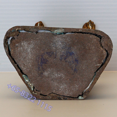 龙莆炎加持，佛历2556古曼童金身14.5cm，手写符， 靈童佛寺