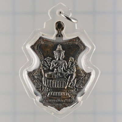 编号:819 龙婆禅南佛历2553加持，四面佛，那瓦4.5cm 做940尊