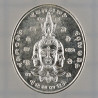银做600尊编号：229 Ajahn Tiew 佛历2557，四面佛，银3.1cm Wat MaNeeChonLaKhan
