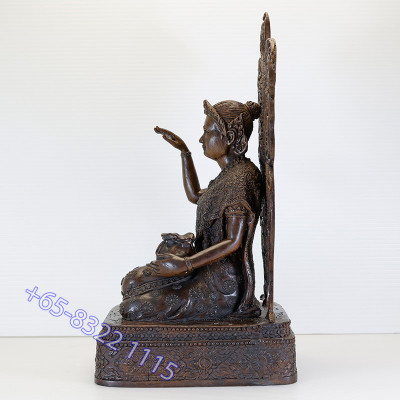 S/n: 125 KruBa Krissana 2560 Mae Nang Kwak Statue 24cm