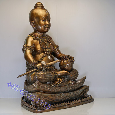 编号：68，古曼童金身41cm（9寸腿）龙莆宏加持佛历2553，做199尊