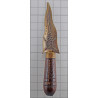 龙婆Prom佛历2554，灭魔法刀，铜 15 cm，Wat Palanupab
