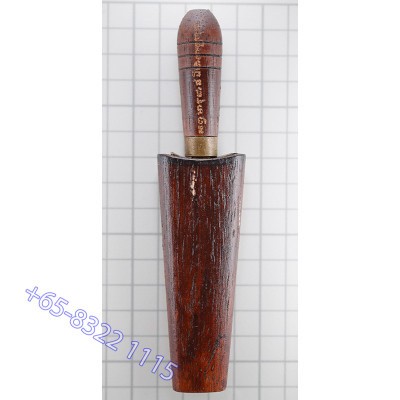 龙婆Prom佛历2554，灭魔法刀，铜 15 cm，Wat Palanupab