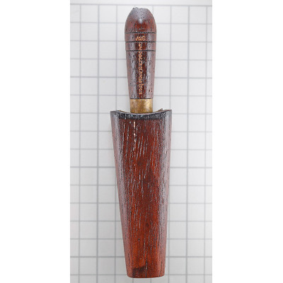 龙婆Prom佛历2554，灭魔法刀，铜 15 cm，Wat Palanupab