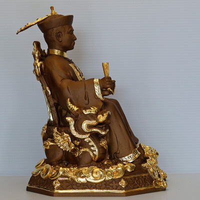 Made 98 pcs 20 Famous Monks Blessed 2567 Ergerfong Statue Gold Pasted 22cm