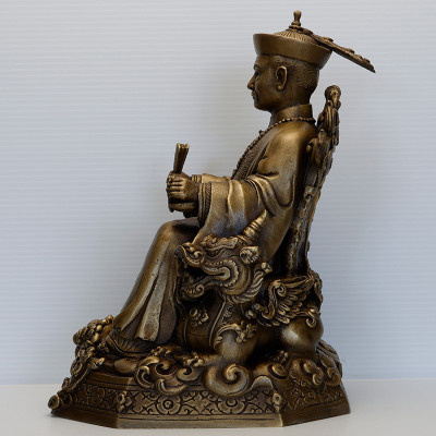 做168尊，20位著名僧加持佛历2567大法会， 二哥丰金身 22cm