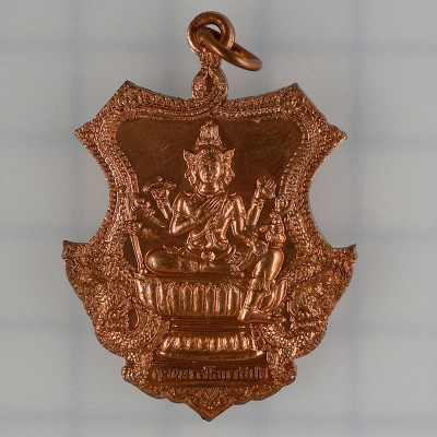 做2553尊，编号:899，龙婆禅南佛历2553加持，四面佛，铜4.5cm