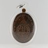 Make 1999, LP Koon 2557 Nawa Silver Mask 3.2cm, Wat BanRai
