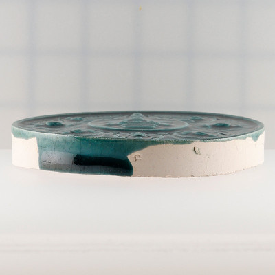 Ajahn KhunPan 2547 JaTuKam BuRaNa LakMueng Green Ceramic 4.5cm G-Pra Cert