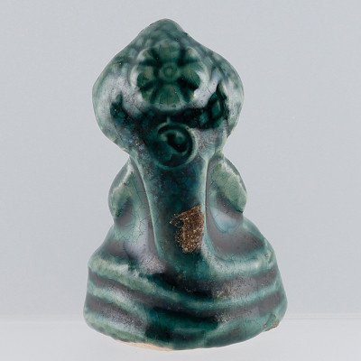 7次大法会，佛历2546，阿赞坤潘加持，帕必达小金身，陶瓷2.8cm