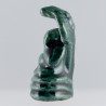Mass Chanted 7 Times Ajahn KhunPan Phra Pidta 2546 Ceramic 2.8cm